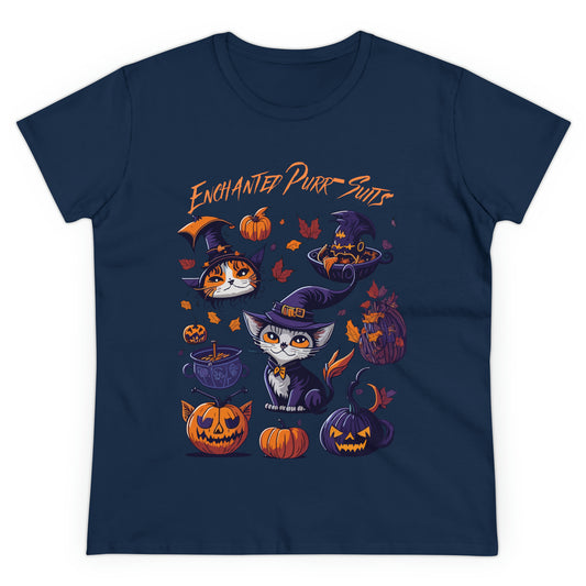 Women's Enchanted Purr-Suits T-Shirt