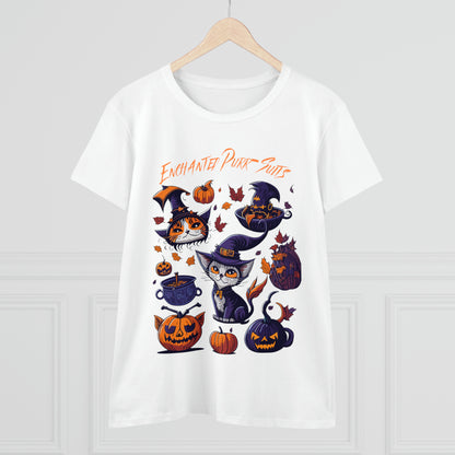 Women's Enchanted Purr-Suits T-Shirt