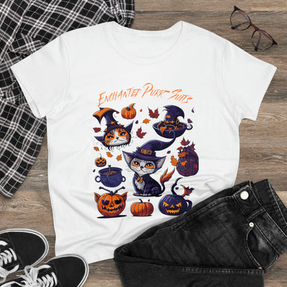 Women's Enchanted Purr-Suits T-Shirt