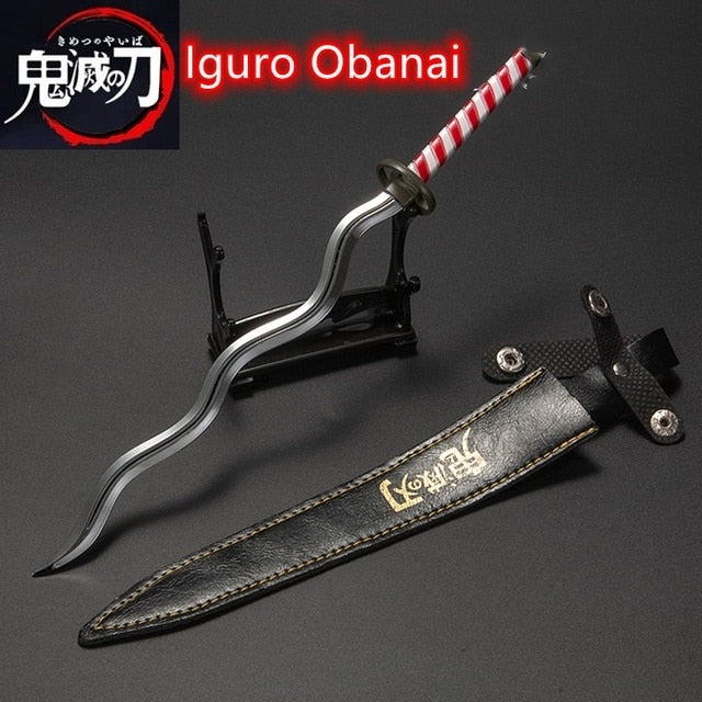 Anime Demon Slayer Metal Katana 25cm - Onset Gadgets