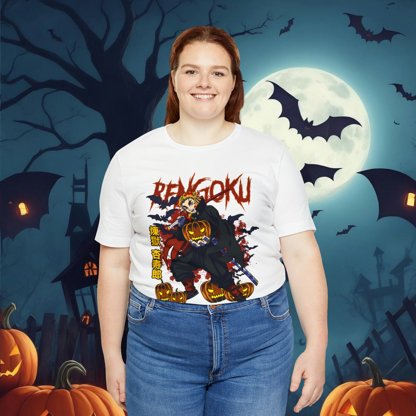 Vampire Rengoku Demon Slayer T-Shirt