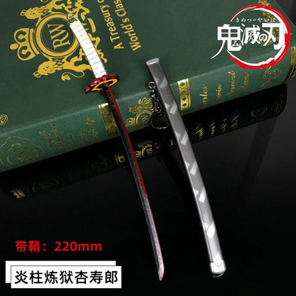 Anime Demon Slayer Katana Keychain (22cm) - Onset Gadgets