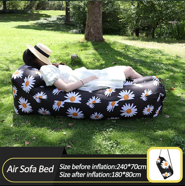 The Breezy Sleeper - Inflatable Sofa Bed - Onset Gadgets