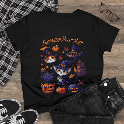 Women's Enchanted Purr-Suits T-Shirt