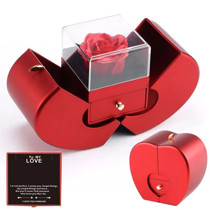 FloMora - Valentine's Day Preserved Red Rose Gift Box