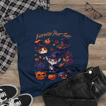 Women's Enchanted Purr-Suits T-Shirt