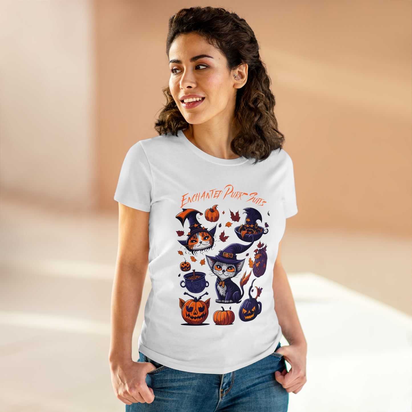 Women's Enchanted Purr-Suits T-Shirt