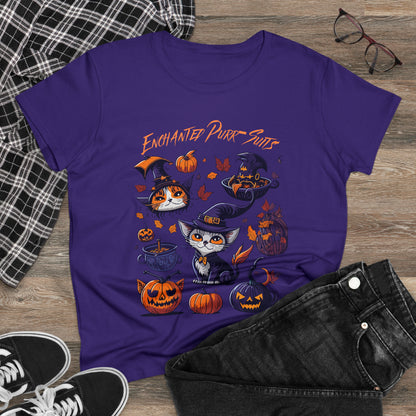 Women's Enchanted Purr-Suits T-Shirt