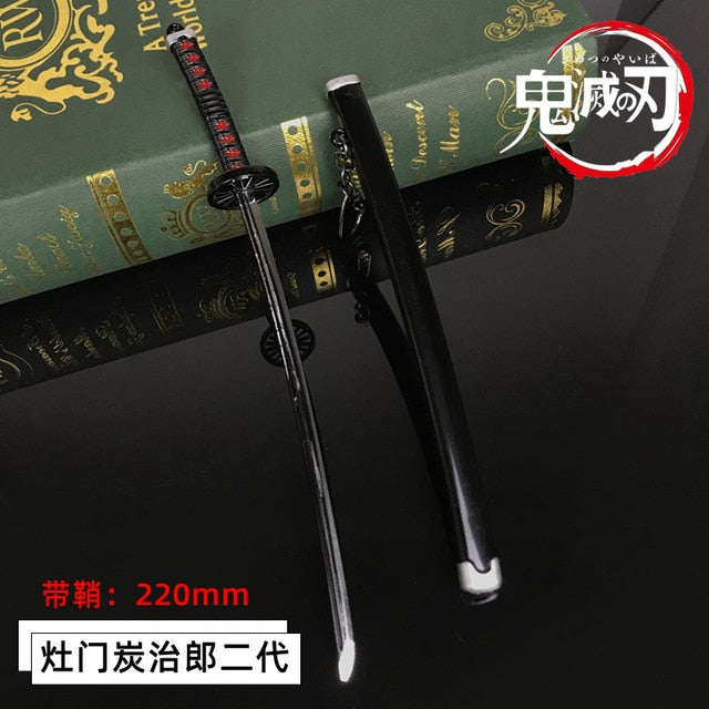 Anime Demon Slayer Katana Keychain (22cm) - Onset Gadgets