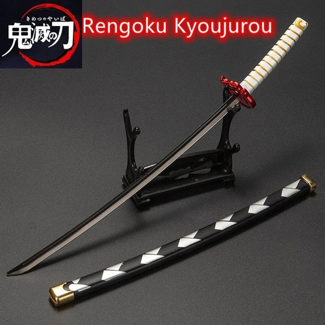 Anime Demon Slayer Metal Katana 25cm - Onset Gadgets