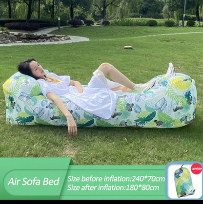 The Breezy Sleeper - Inflatable Sofa Bed - Onset Gadgets