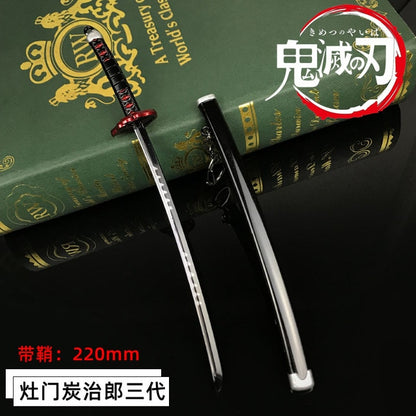 Anime Demon Slayer Katana Keychain (22cm) - Onset Gadgets