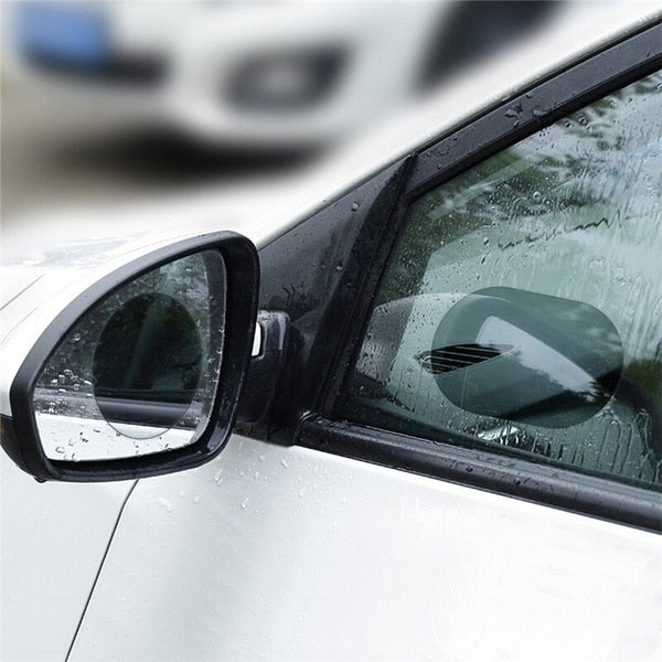 2Pcs/set Rainproof Car Accessories Car Mirror Window Clear Film Membrane Anti Fog Anti-glare Waterproof Sticker Driving Safety - Onset Gadgets