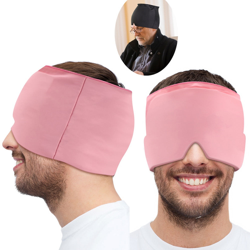 Hot & Cold Gel Therapy Headache Migraine Relief Cap - Onset Gadgets