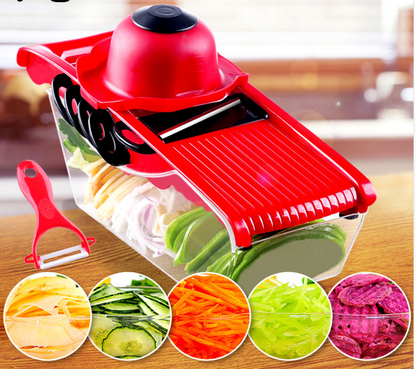 Multifunction Kitchen Slicer - 6 Blades - Onset Gadgets