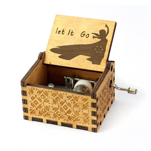 Wooden Mini Music Box - La la land - Onset Gadgets