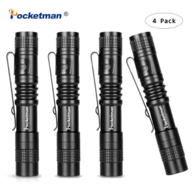 4 x Mini LED Flashlight Set - Onset Gadgets