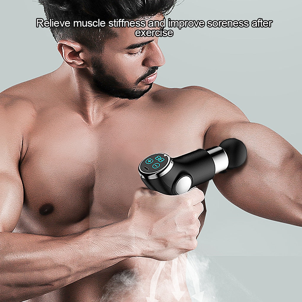 LCD Electric Massage Gun - Onset Gadgets