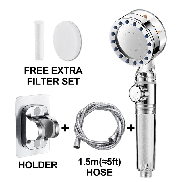 Turbocharged Shower Head - Onset Gadgets