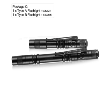 4 x Mini LED Flashlight Set - Onset Gadgets