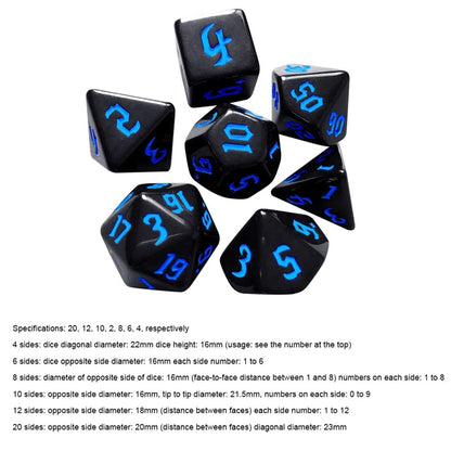 Electronic Luminous LED DND Dice Set - Onset Gadgets