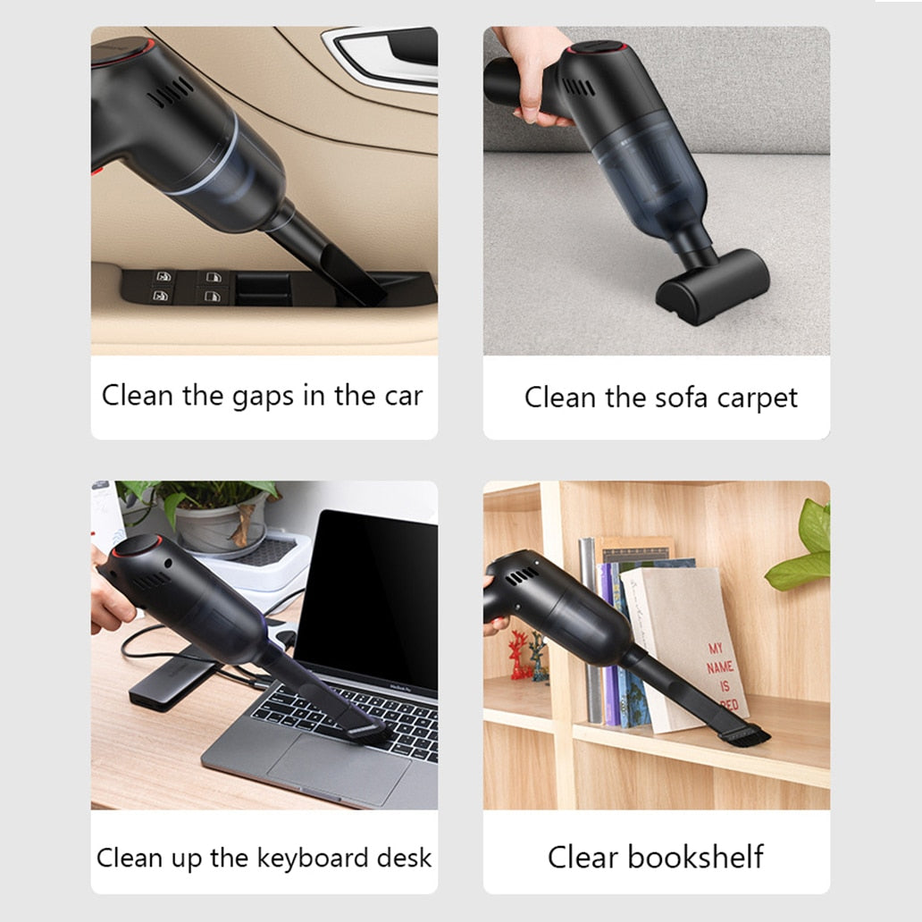 Wireless Car Vacuum Cleaner - Onset Gadgets