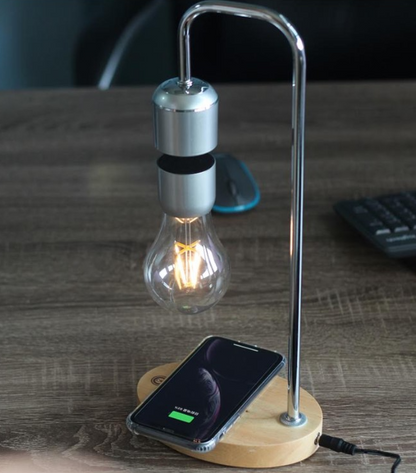 Levitating Moon Lamp and Floating Bulb - Onset Gadgets