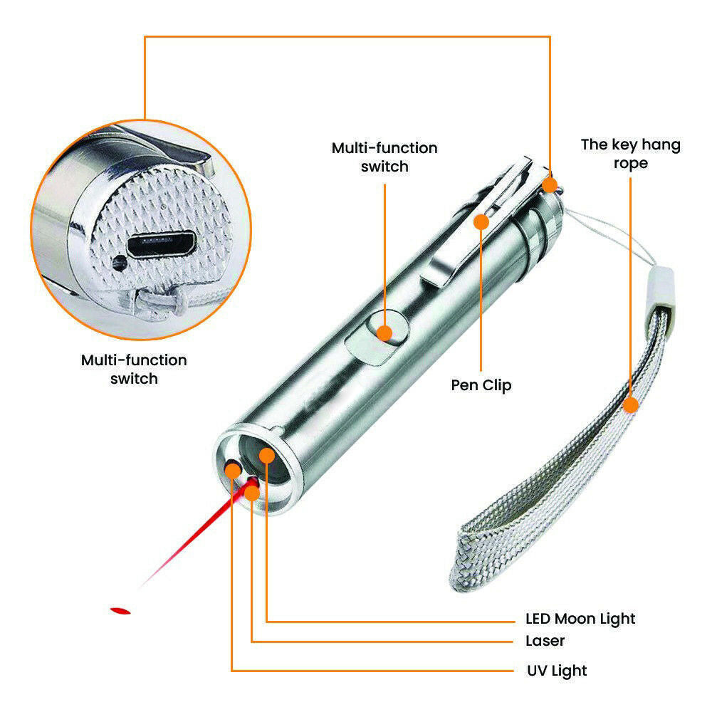 USB Rechargeable Cat Laser - Onset Gadgets