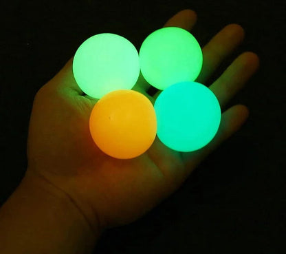 Glowing Wall Ball Fidget Toy - Onset Gadgets