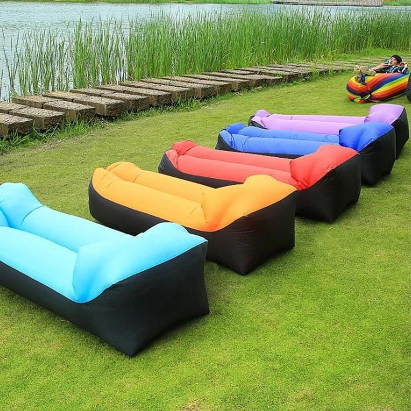 The Breezy Sleeper - Inflatable Sofa Bed - Onset Gadgets