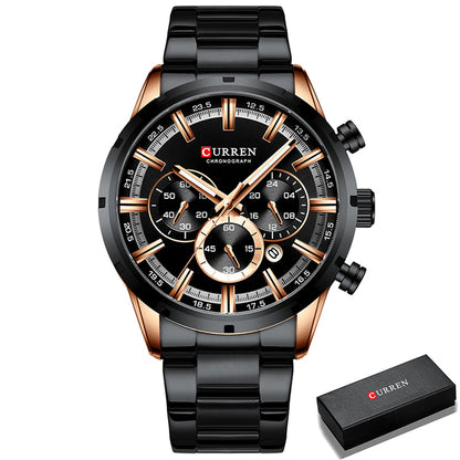 CURREN Men Quartz Watch Top Brand - Onset Gadgets