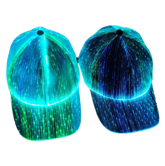 Led Light Up Hoed Glowing Dark Baseball Cap - Onset Gadgets