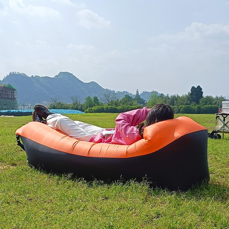 The Breezy Sleeper - Inflatable Sofa Bed - Onset Gadgets