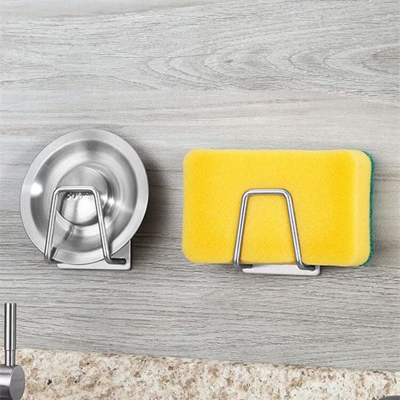 Kitchen Stainless Steel Sink Sponges Holder - Onset Gadgets