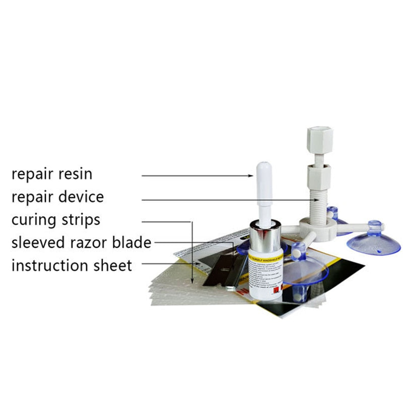 Car Windshield Repair Kit - Onset Gadgets