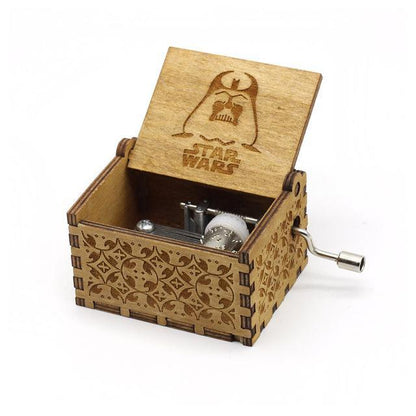 Wooden Mini Music Box - La la land - Onset Gadgets