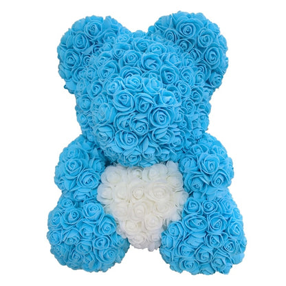 Rose Bear Heart Artificial Flower - Onset Gadgets