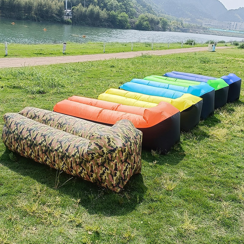 The Breezy Sleeper - Inflatable Sofa Bed - Onset Gadgets