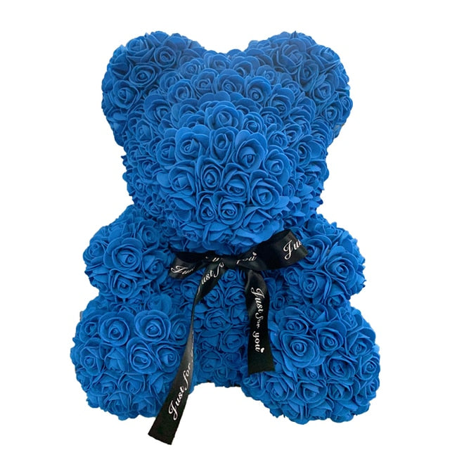 Rose Bear Heart Artificial Flower - Onset Gadgets