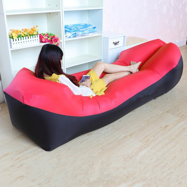 The Breezy Sleeper - Inflatable Sofa Bed - Onset Gadgets