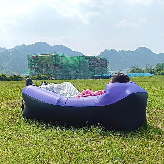 The Breezy Sleeper - Inflatable Sofa Bed - Onset Gadgets