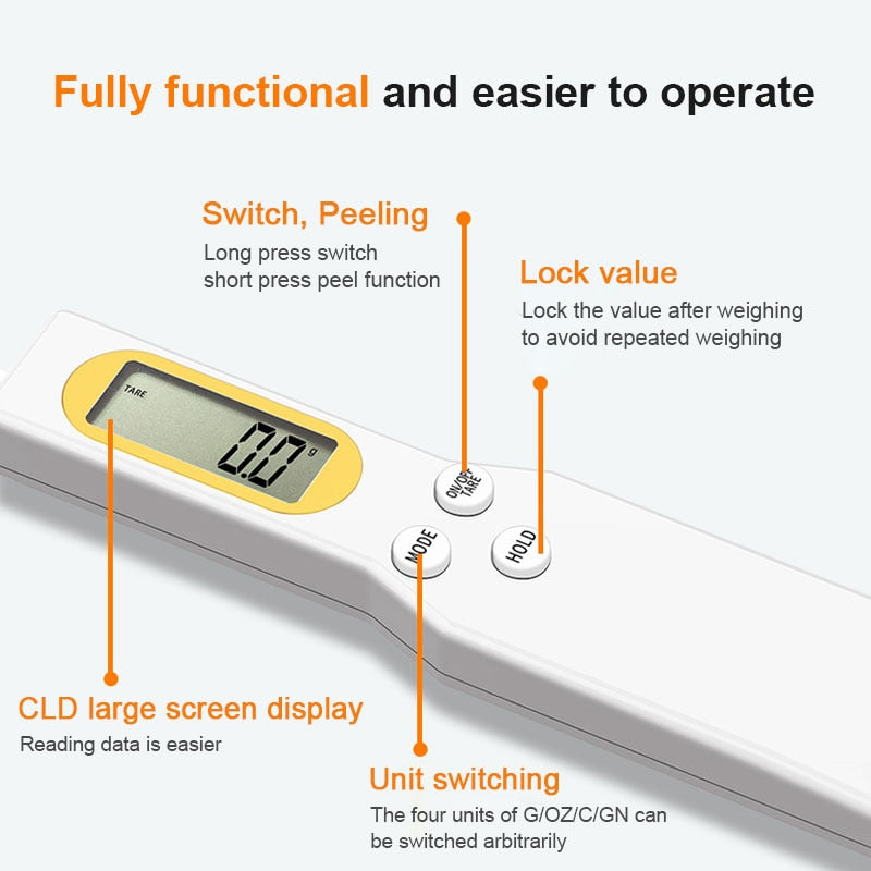 Electronic Kitchen Scale - Onset Gadgets