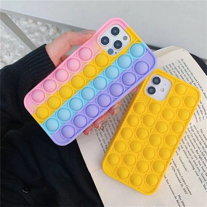 Pop Fidget Toys Mobile Phone Cases For iPhone