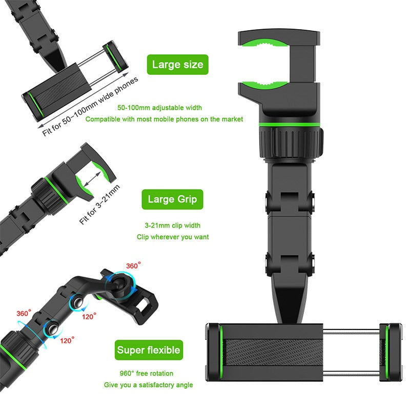 Car Phone Holder Rotatable Bracket - Onset Gadgets