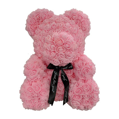 Rose Bear Heart Artificial Flower - Onset Gadgets