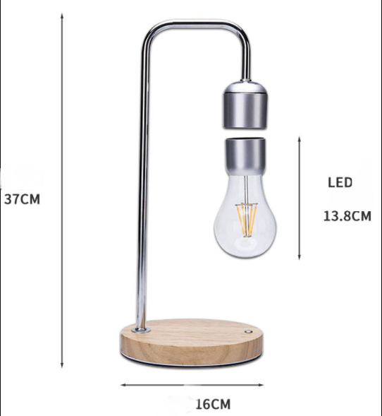 Levitating Moon Lamp and Floating Bulb - Onset Gadgets