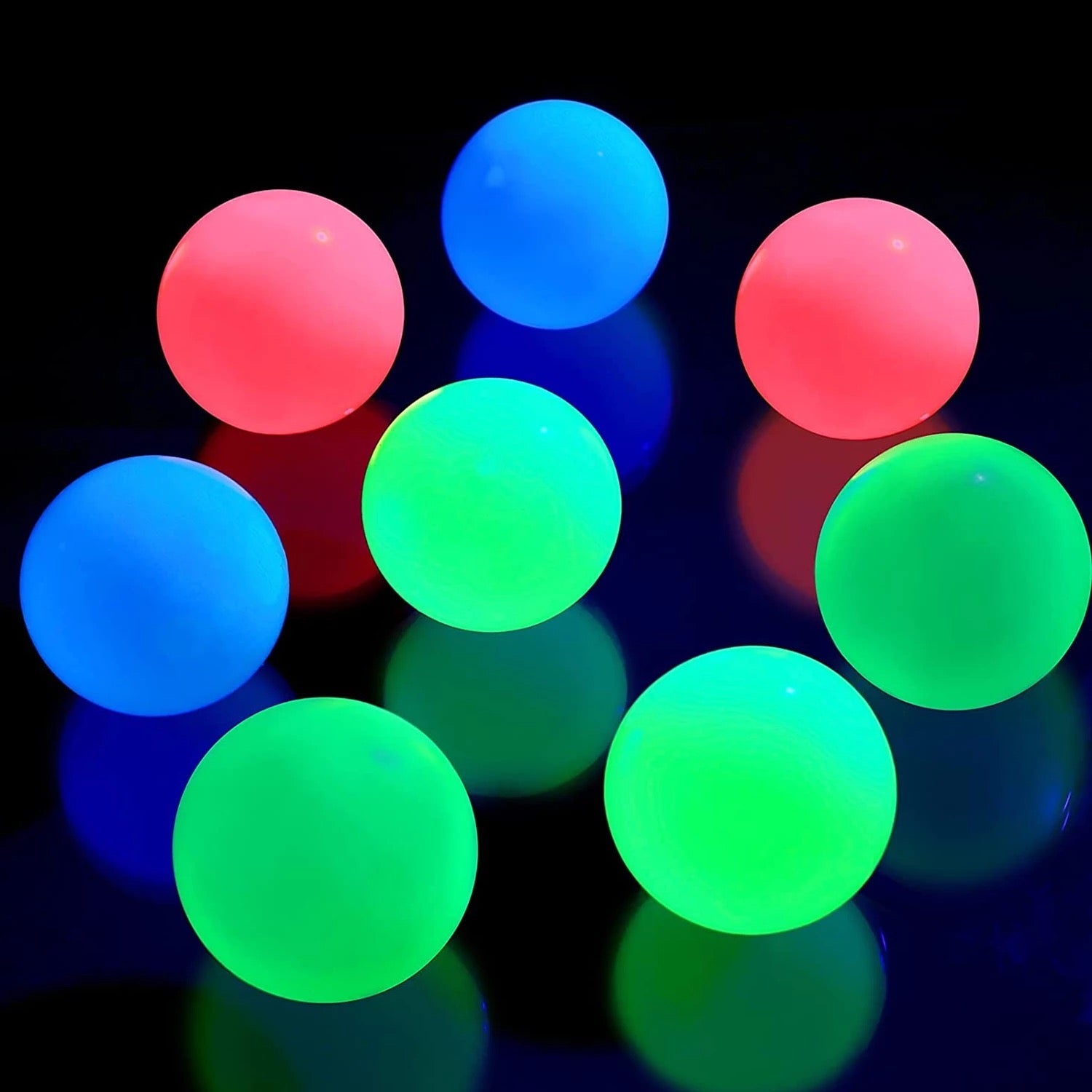 Glowing Wall Ball Fidget Toy - Onset Gadgets