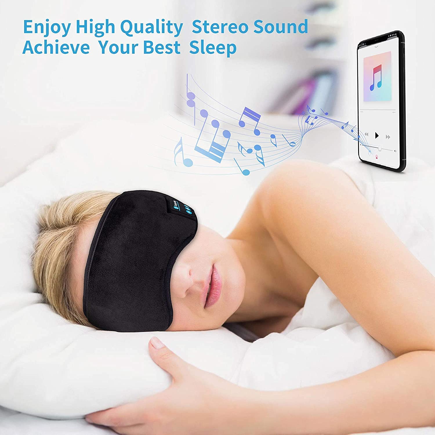 Sleep Headphones Bluetooth Eye Mask - Onset Gadgets