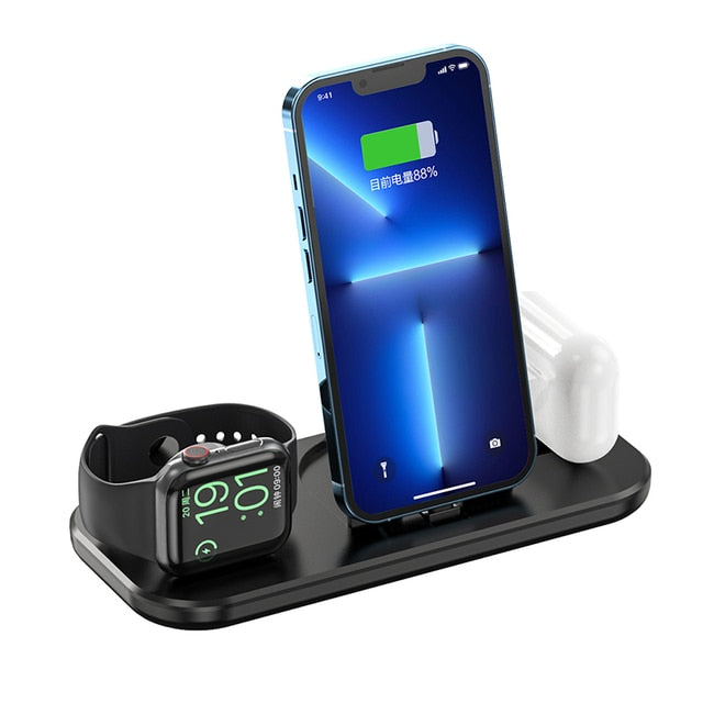 3 in 1 Wireless Charging Base - Onset Gadgets