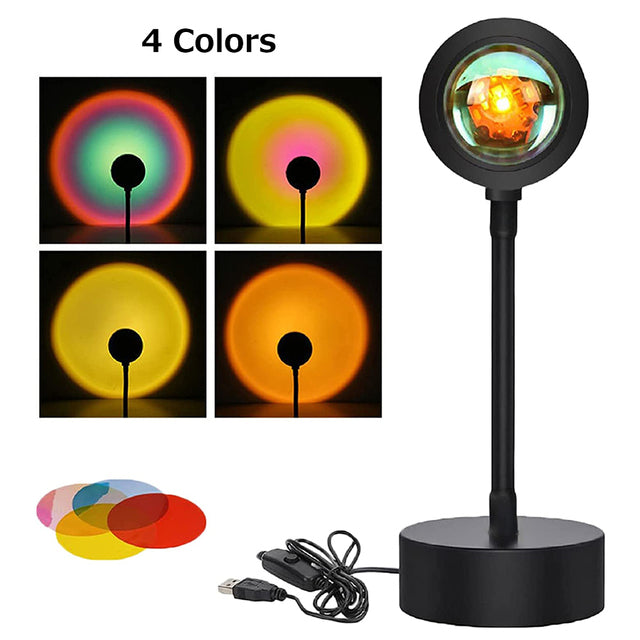 Smart Sunset Projection Lamp - Onset Gadgets